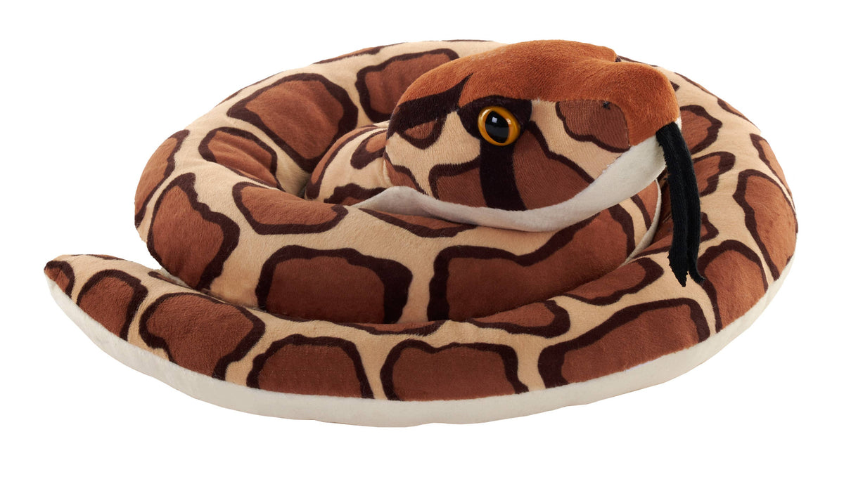 Wild Republic Green Snakes Burmese Python Stuffed Animal 36" Long