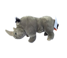 Load image into Gallery viewer, Cuddlekins 12" Rhino Adult Stuffed Animal 12" 2