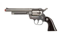Load image into Gallery viewer, Gonher Classic Cowboy Cavalry Style 12 Shot Cap Gun Revolver - Silver & Brown Grip 2
