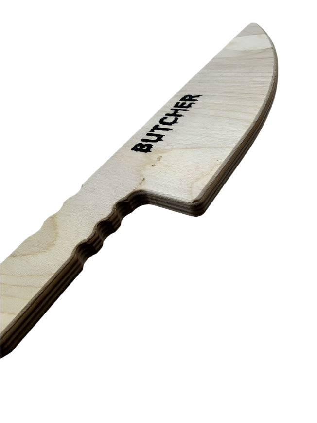 Wooden Butcher Knife