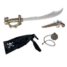 Load image into Gallery viewer, Pirate Dueling Flintlock & Cutlass 4pc Playset 2