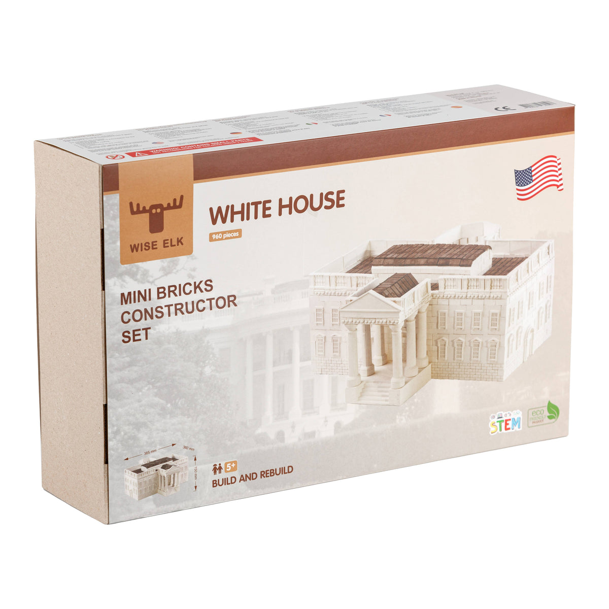 The White House Mini Bricks Toy Construction STEM Play Set 7