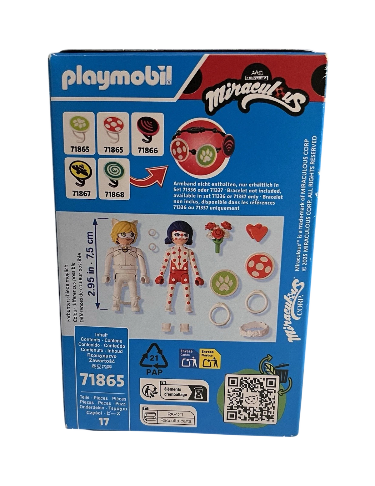 Playmobil Miraculous Ladybug & Cat Noir Wedding Dream 71865