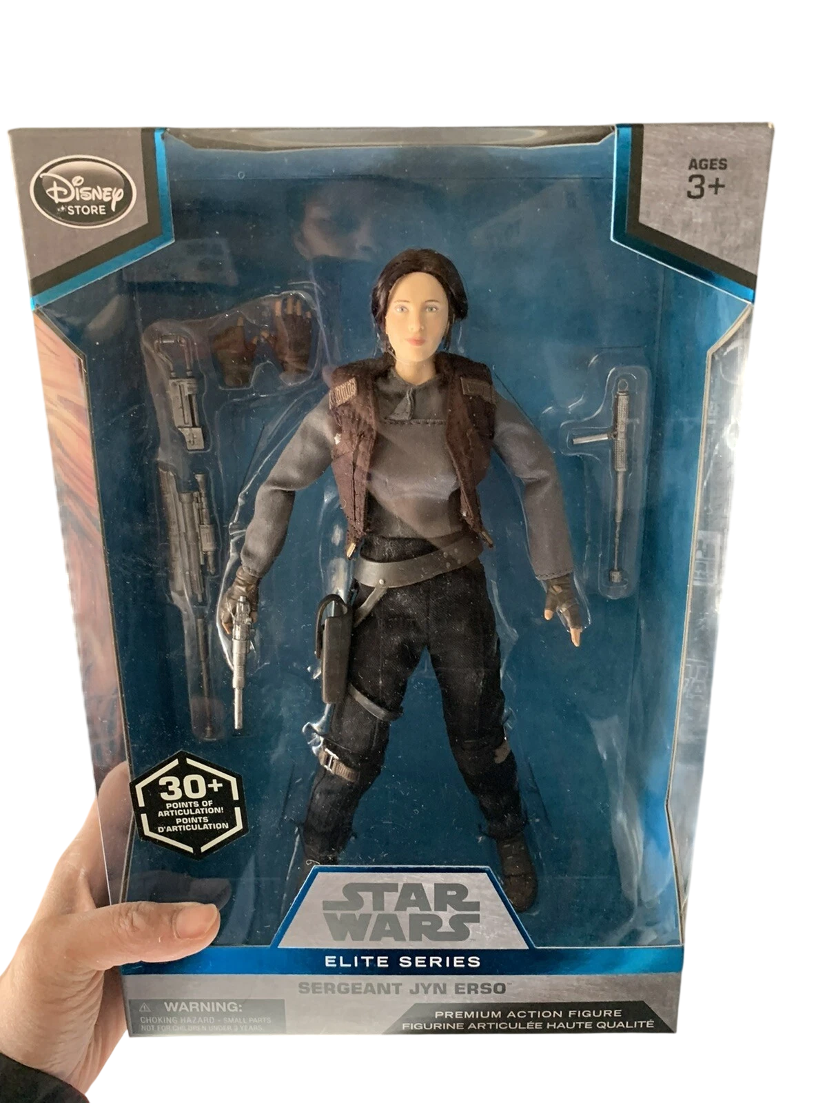 Disney Star Wars Elite Series Sergeant Jyn Erso 10” Collectible Figurine