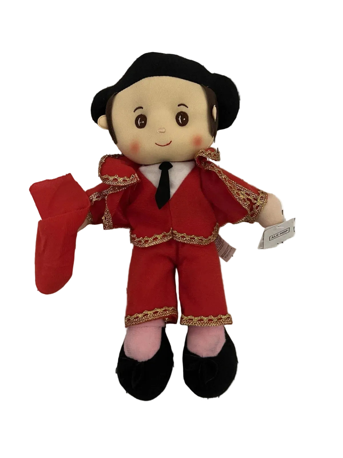 2pc Set Spanish Matador & Bailaora Flamenco Dancer Rag Doll