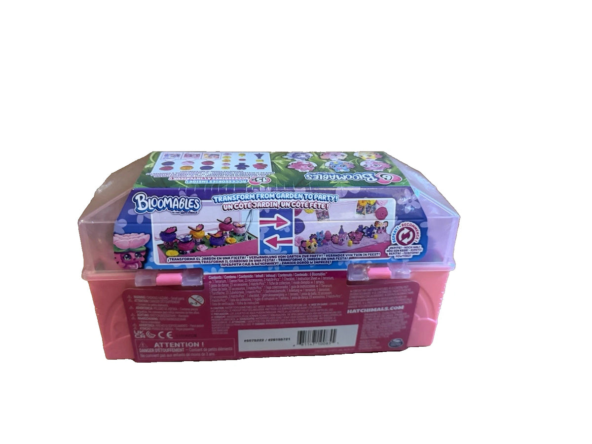 Hatchimals Bloomables Bloom Petal Party Playset Terrarium