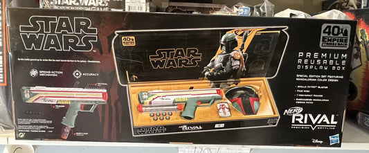 Nerf Rival Star Wars Apollo XV-700 Blaster Face Mask Boba Fett * RETIRED