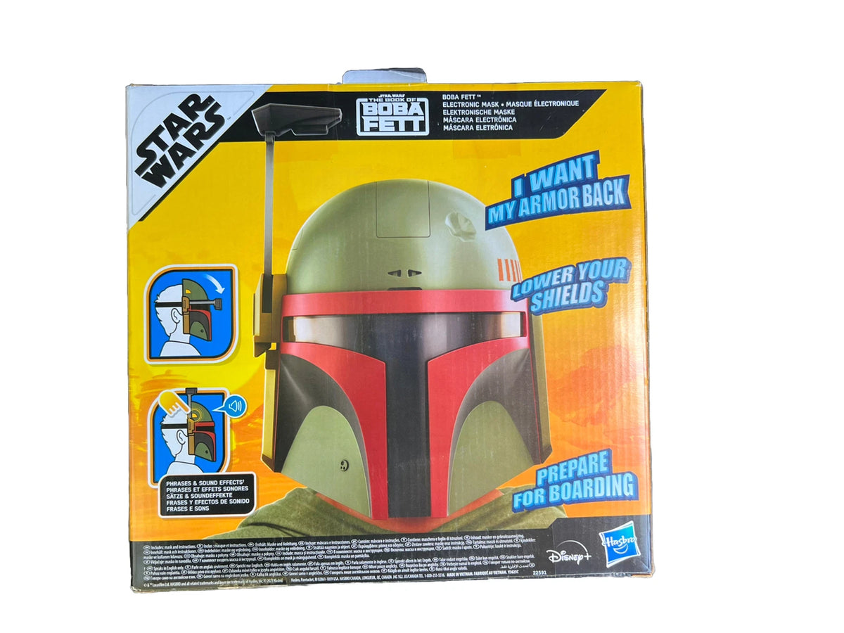 Star Wars Mandalorian Boba Fett Electronic Helmet Mask