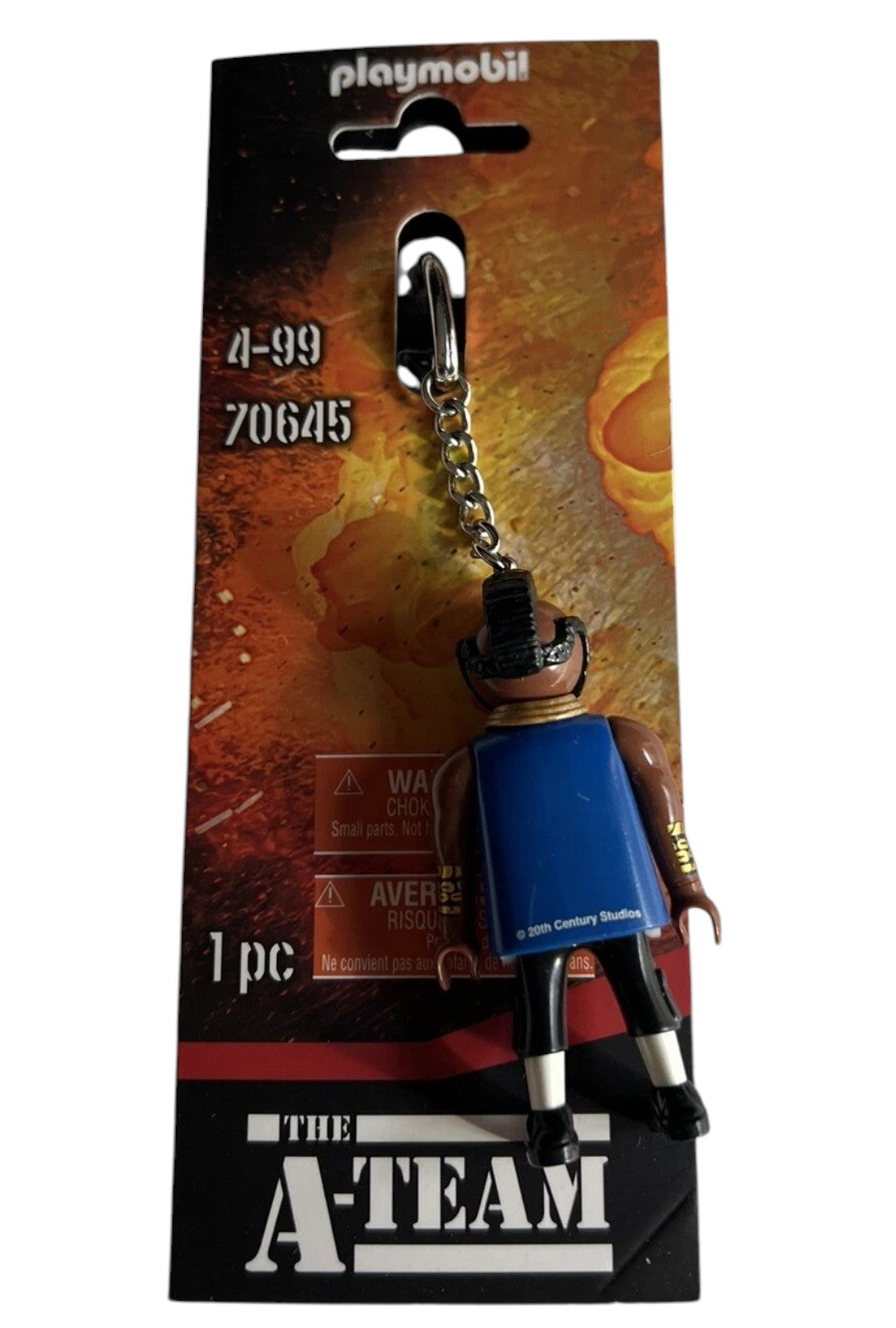 PLAYMOBIL 70645 Keyring Key Chain A-TEAM