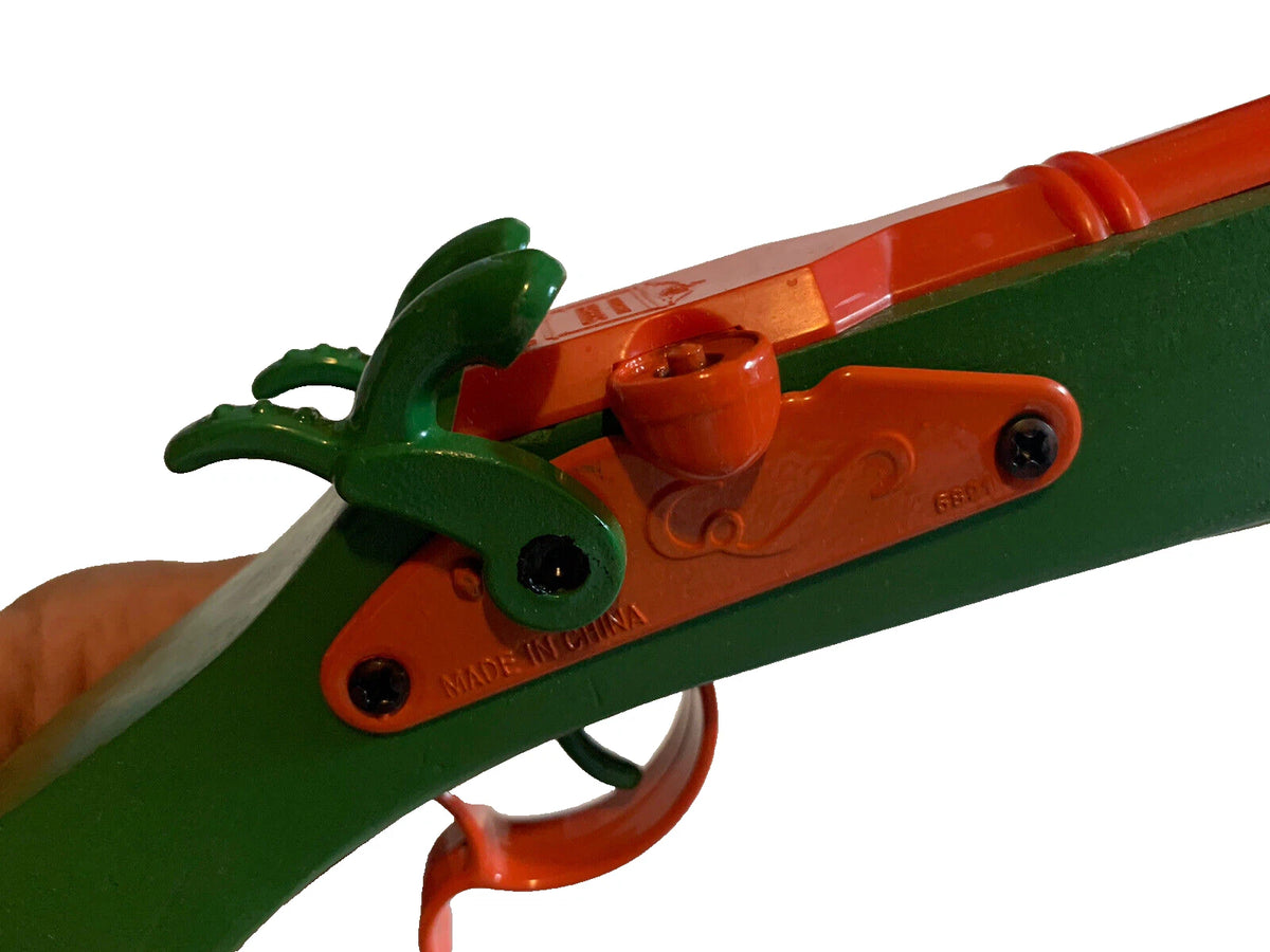 Colonial Pirates Double Percussion Blunderbuss Wooden Toy Cap Firing Pistol