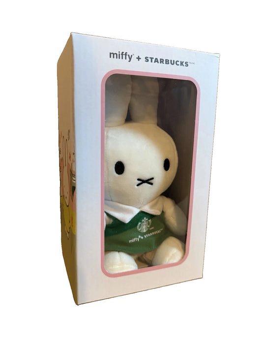Starbucks x Miffy Barista Plush Doll in Box * Limited Edition