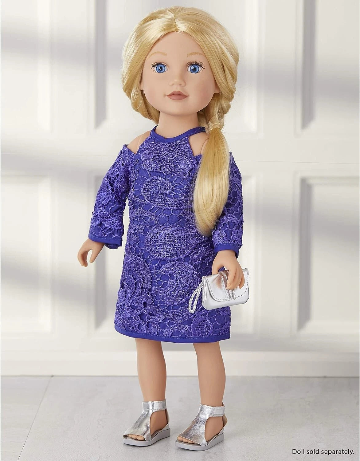 Journey Girls 3pc Blue Lace Dress Fashion Set for 18" Dolls