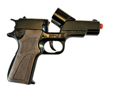 Load image into Gallery viewer, 1911 Style Police 8 Shot Diecast Cap Gun & Holster Set 3