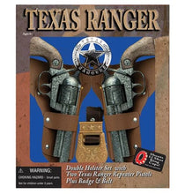 Load image into Gallery viewer, Big Tex Double Revolver Pistol & Holster Set 1