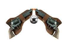 Load image into Gallery viewer, Big Tex Double Revolver Pistol & Holster Set 2