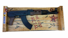 Load image into Gallery viewer, AK-47 Close Combat Model 8 Shot Gonher Toy Cap Gun Rifle - Black Finish
