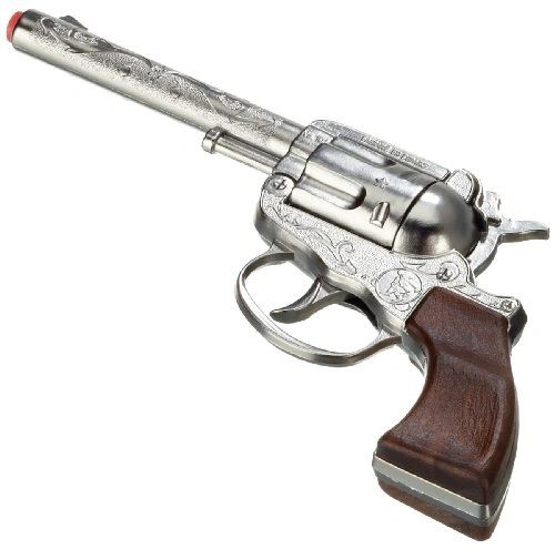 Gonher Classic Dual The Alamo Roll Paper Cap Gun with Holster & Belt 5-pc Playset 4