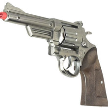 Load image into Gallery viewer, Gonher S&W Model 66 Police Style 12 Shot Cap Revolver - Chrome 1