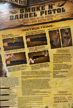 Load image into Gallery viewer, Legends of the Wild West Civil War Smoke N Barrel Electronic Toy Pistol 8