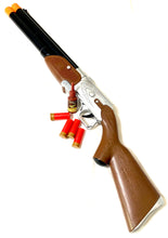 Load image into Gallery viewer, Legends of the Wild West Smoke N Barrel Electronic Toy Double Barrel Shotgun 10