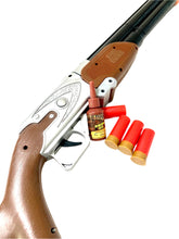Load image into Gallery viewer, Legends of the Wild West Smoke N Barrel Electronic Toy Double Barrel Shotgun 9