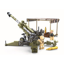 Load image into Gallery viewer, WW2 M777 UK Artillery 155mm Field Howitzer Building Block Set 2