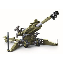 Load image into Gallery viewer, WW2 M777 UK Artillery 155mm Field Howitzer Building Block Set 3