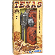 Gonher Texas 8 Shot Diecast Cap Gun & Holster Set - Silver 150/0
