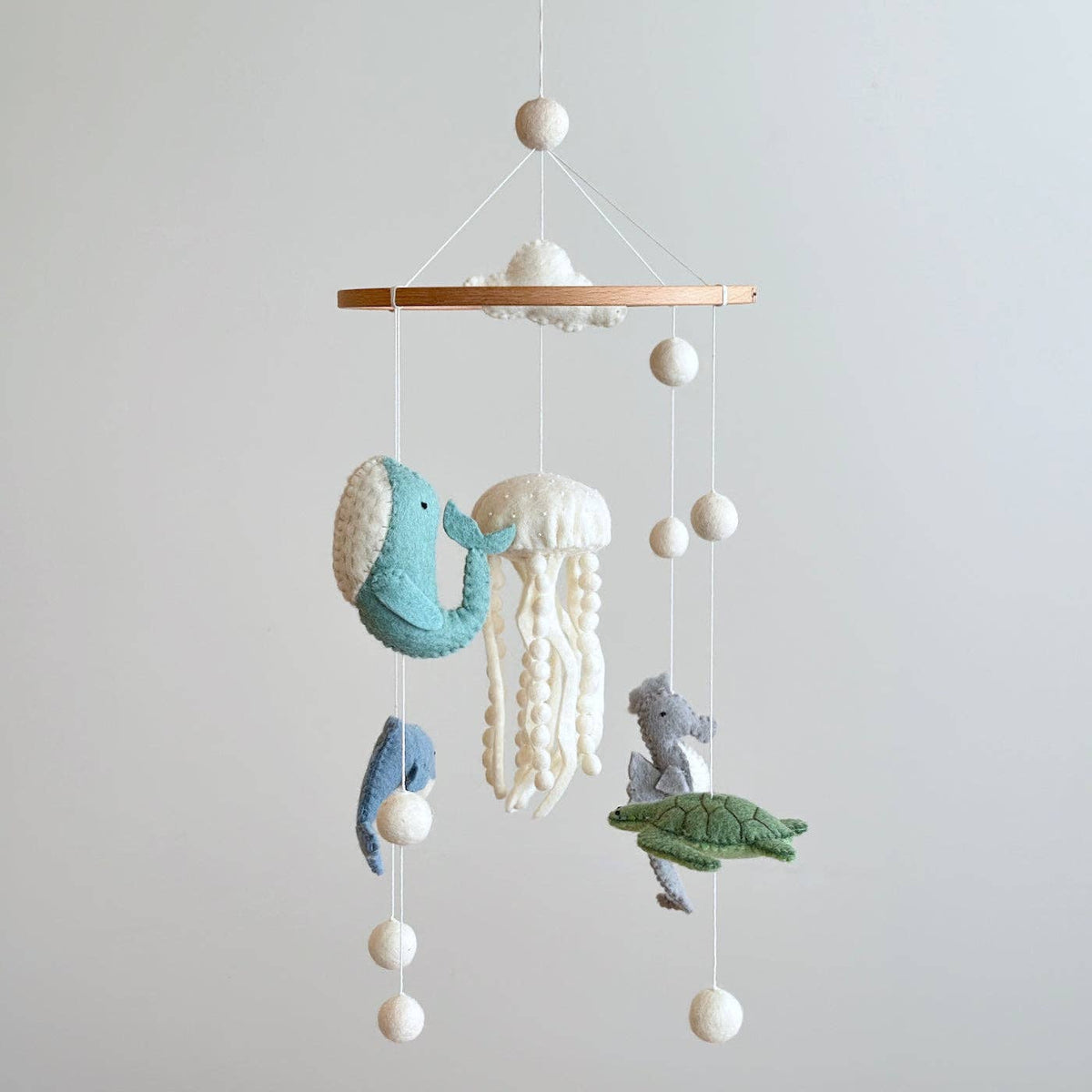 Jellyfish Baby Mobile