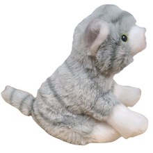 Load image into Gallery viewer, Canned Gray Tabby | Rescue Cat | Eco-Friendly Recycled Gift
