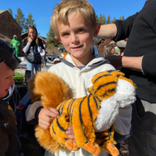 Load image into Gallery viewer, Meet the SQUIGER™ Squirrel-Tiger Plush – The Ultimate Squirrel-Tiger Hybrid Adventure Buddy!
