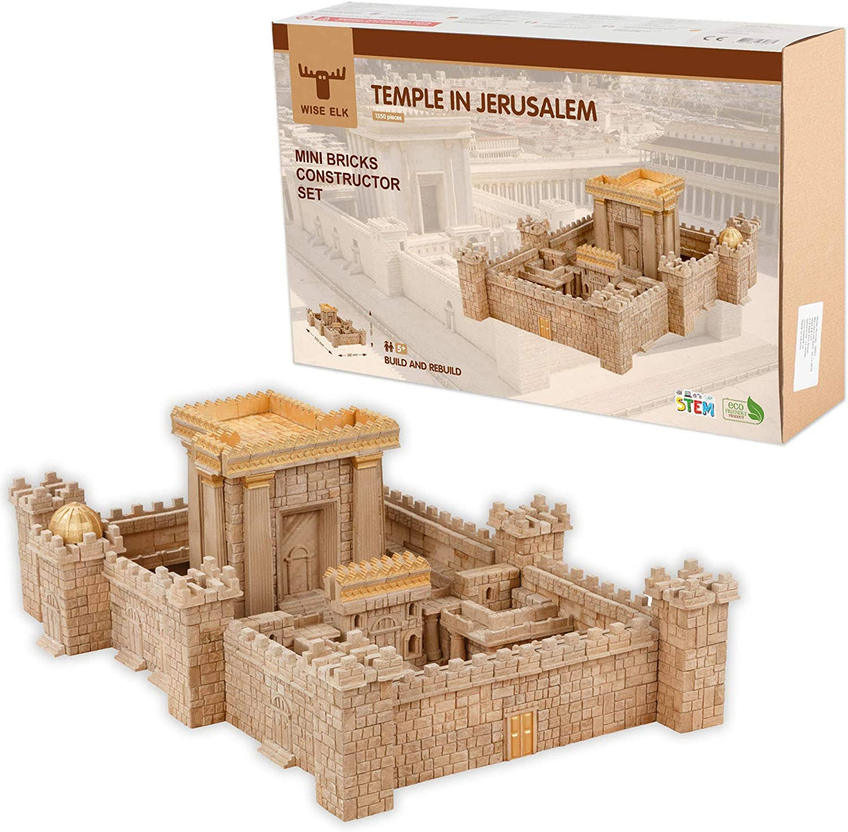 Temple in Jerusalem STEM Mini Bricks Construction Set