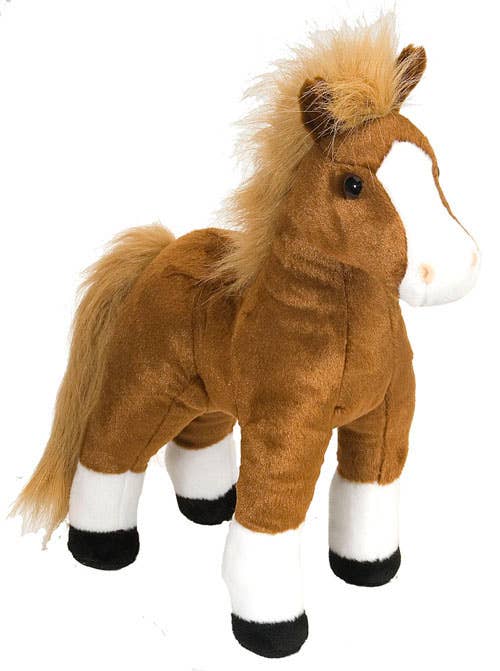 Wild Republic Cuddlekins Equestrian 12" Horse Plush Toy Stuffed Animal