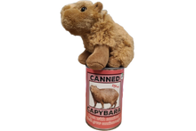 Load image into Gallery viewer, Steve the Canned Capybara | Stuffed Animal Plush w/Jokes
