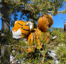 Load image into Gallery viewer, Meet the SQUIGER™ Squirrel-Tiger Plush – The Ultimate Squirrel-Tiger Hybrid Adventure Buddy!
