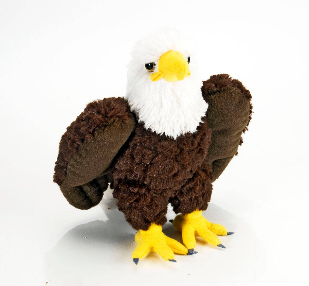 Wild Republic Cuddlekins Wildlife Bald Eagle Stuffed Animal 8