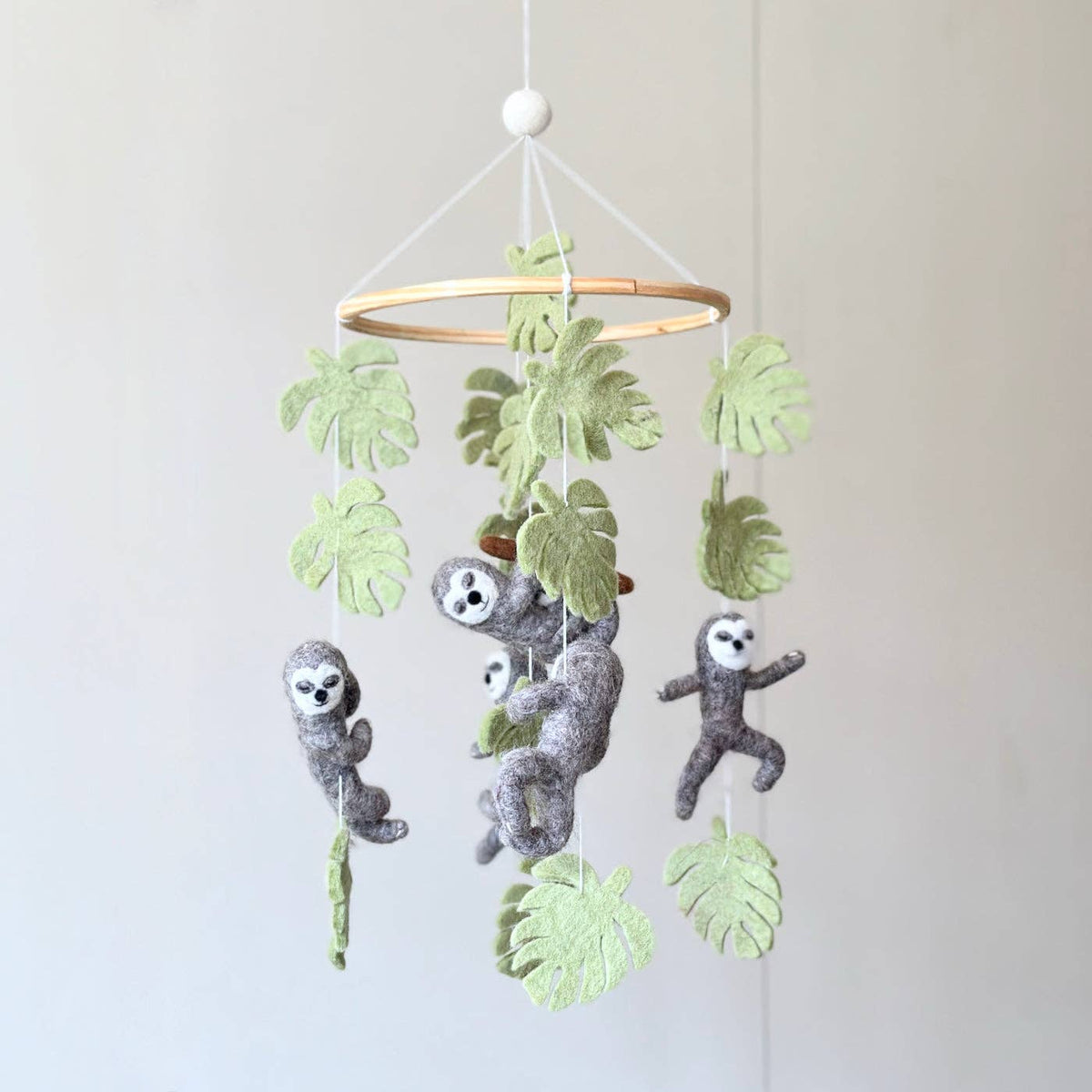 Sloth Baby Mobile