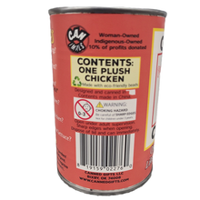 Load image into Gallery viewer, Canned Chicken | Farm Animal Plush w/Jokes | Unique Gift
