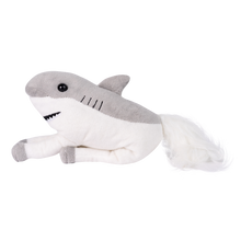 Load image into Gallery viewer, Meet the Mini HORK™ Horse-Shark Plush – Pocket-Sized Speedster with a Big Personality!
