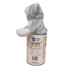 Load image into Gallery viewer, Canned Gray Tabby | Rescue Cat | Eco-Friendly Recycled Gift

