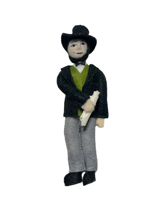 Abraham Lincoln Ornament 2