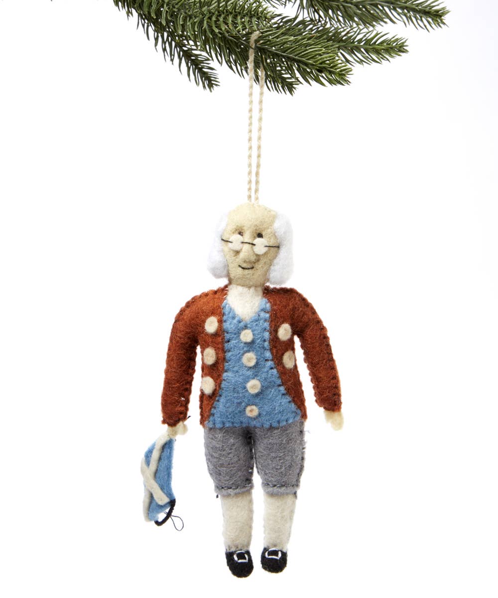 Ben Franklin Ornament 1