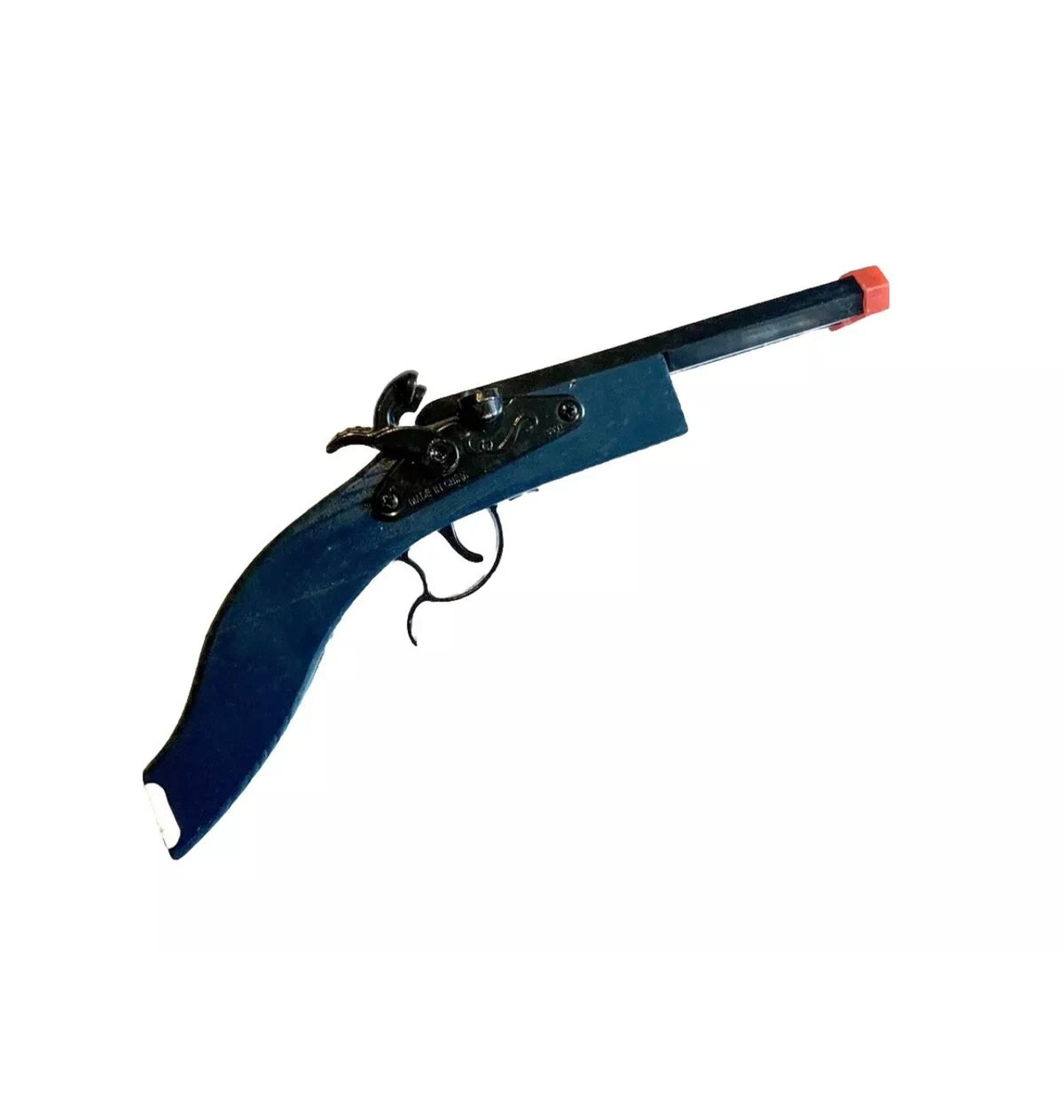 Colonial Classic Double Hex Percussion Wooden Toy Cap Firing Pistol 1