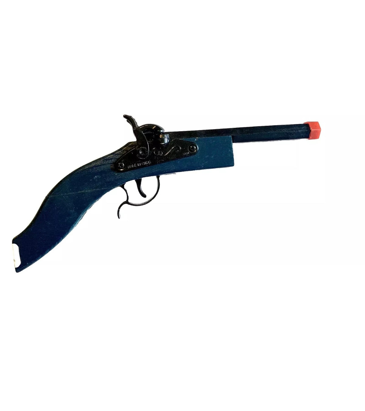 Colonial Classic Double Hex Percussion Wooden Toy Cap Firing Pistol 5