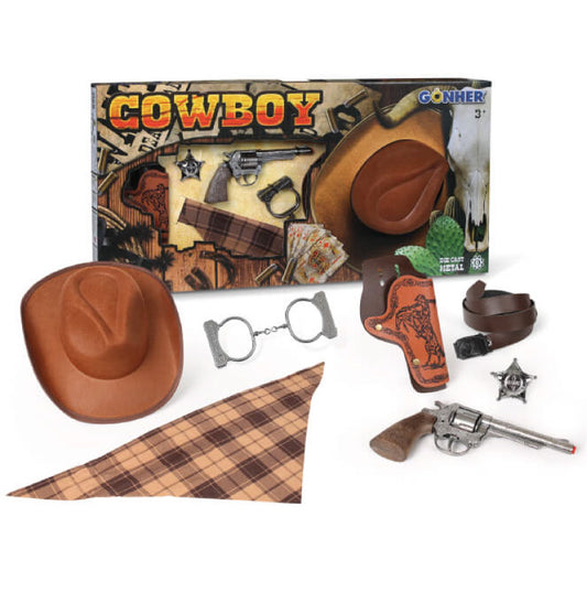 Cowboy Texas Ranger / Sheriff / Rancher 9-pc Playset 1