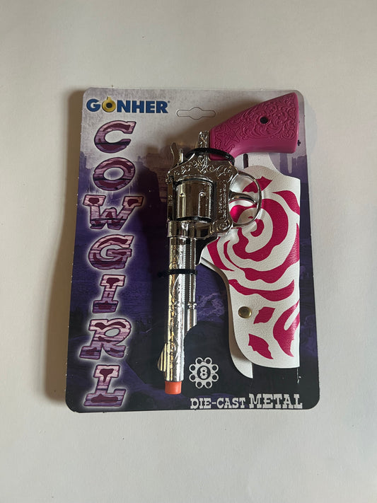 Cowgirl 2pc Cap Gun & Holster Playset 1