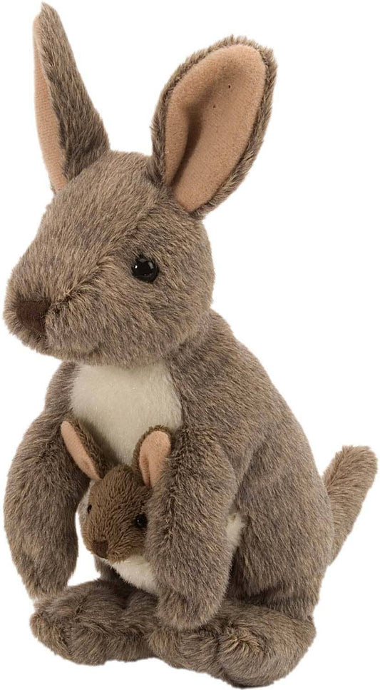Cuddlekins 8" Kangaroo w/Joey - Mother & Baby Stuffed Animal 1