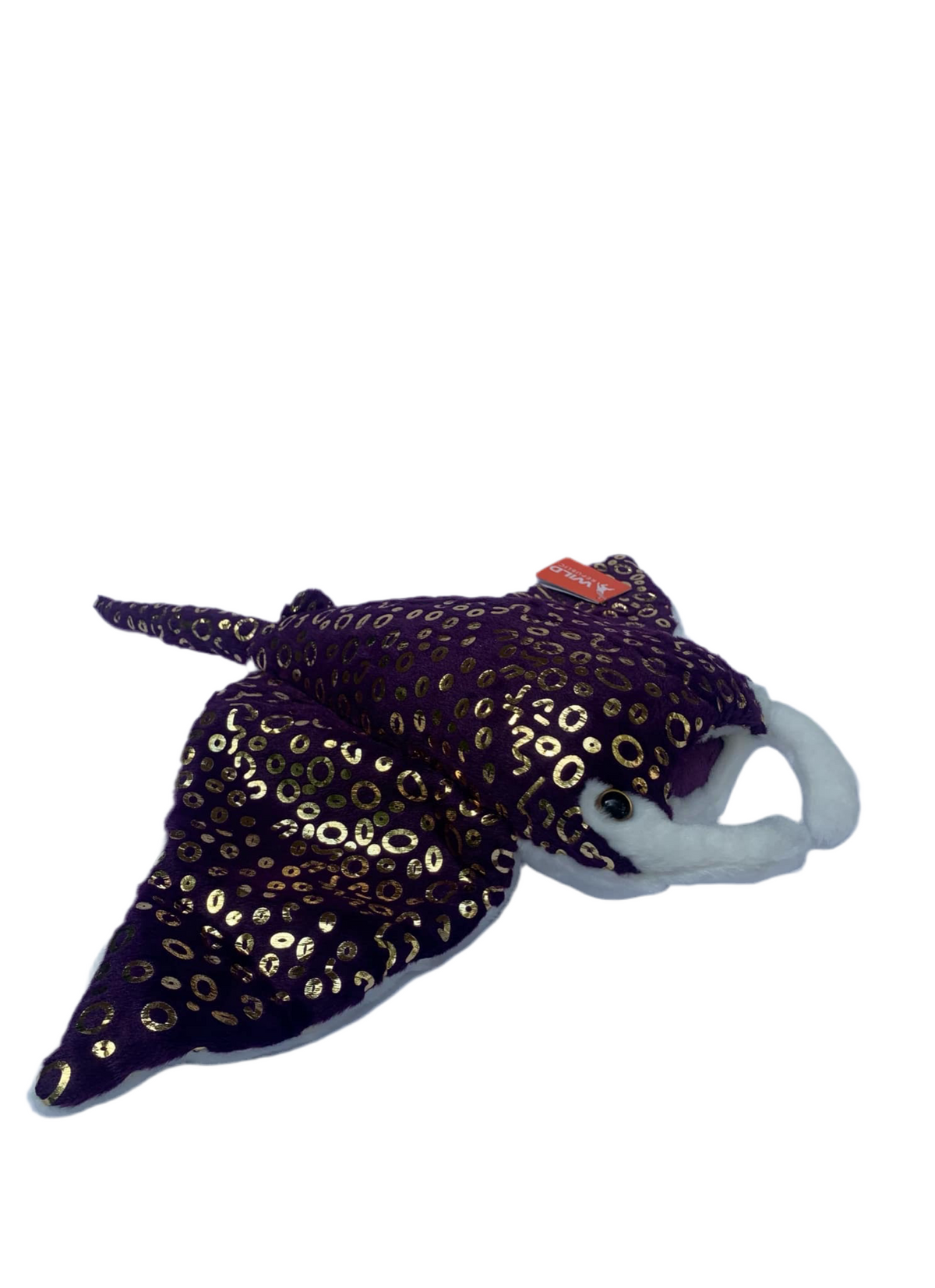 Foilkins Manta Ray Stuffed Animal 12" 3