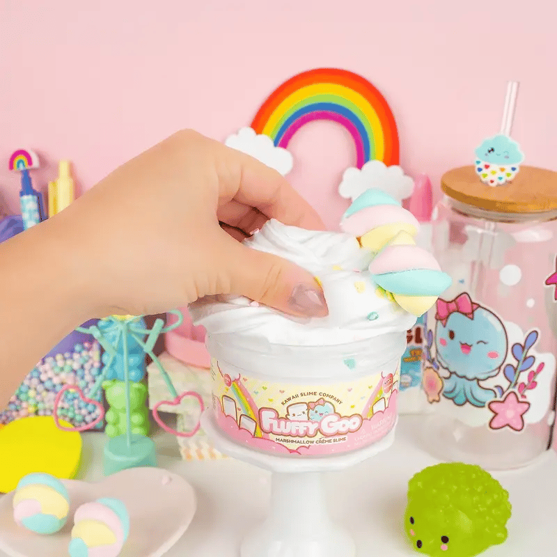 Fluffy Goo Classic Marshmallow Slime