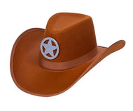 Kids Wild West Sheriff Cowboy Hat Costume 1